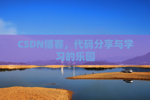 CSDN博客，代码分享与学习的乐园